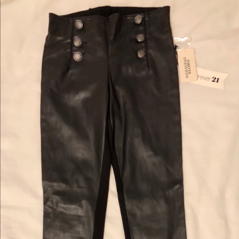 Pleather Pants